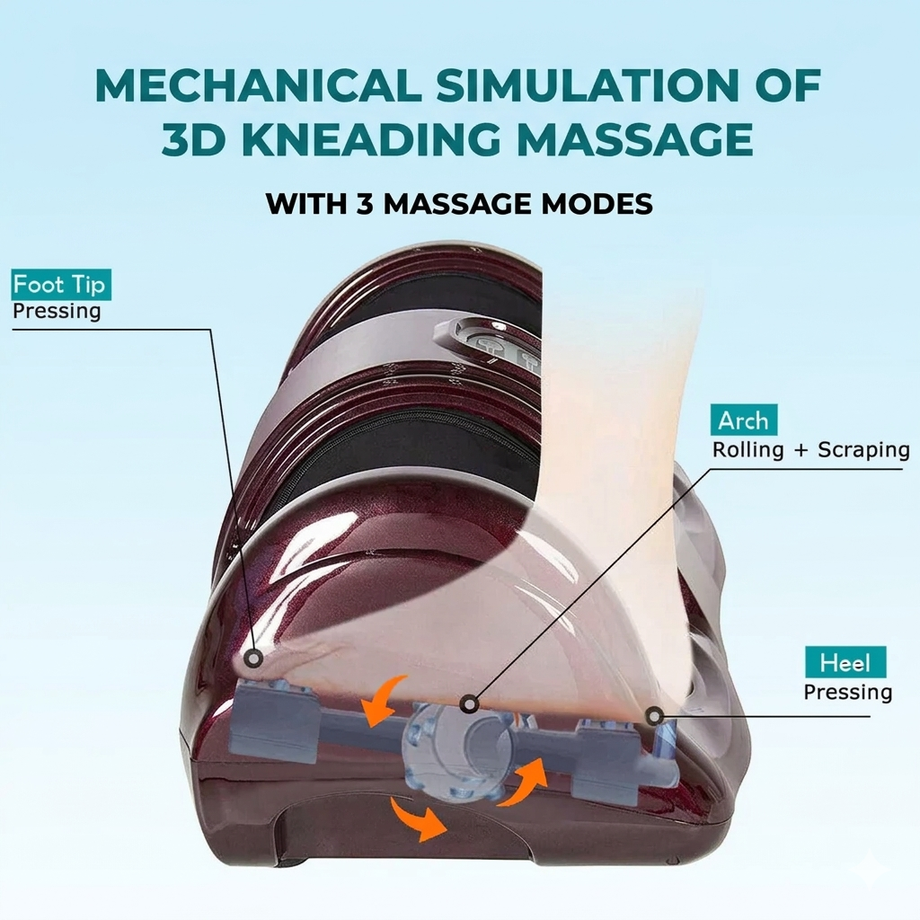 AI Smart Foot-Legs Deep Massager